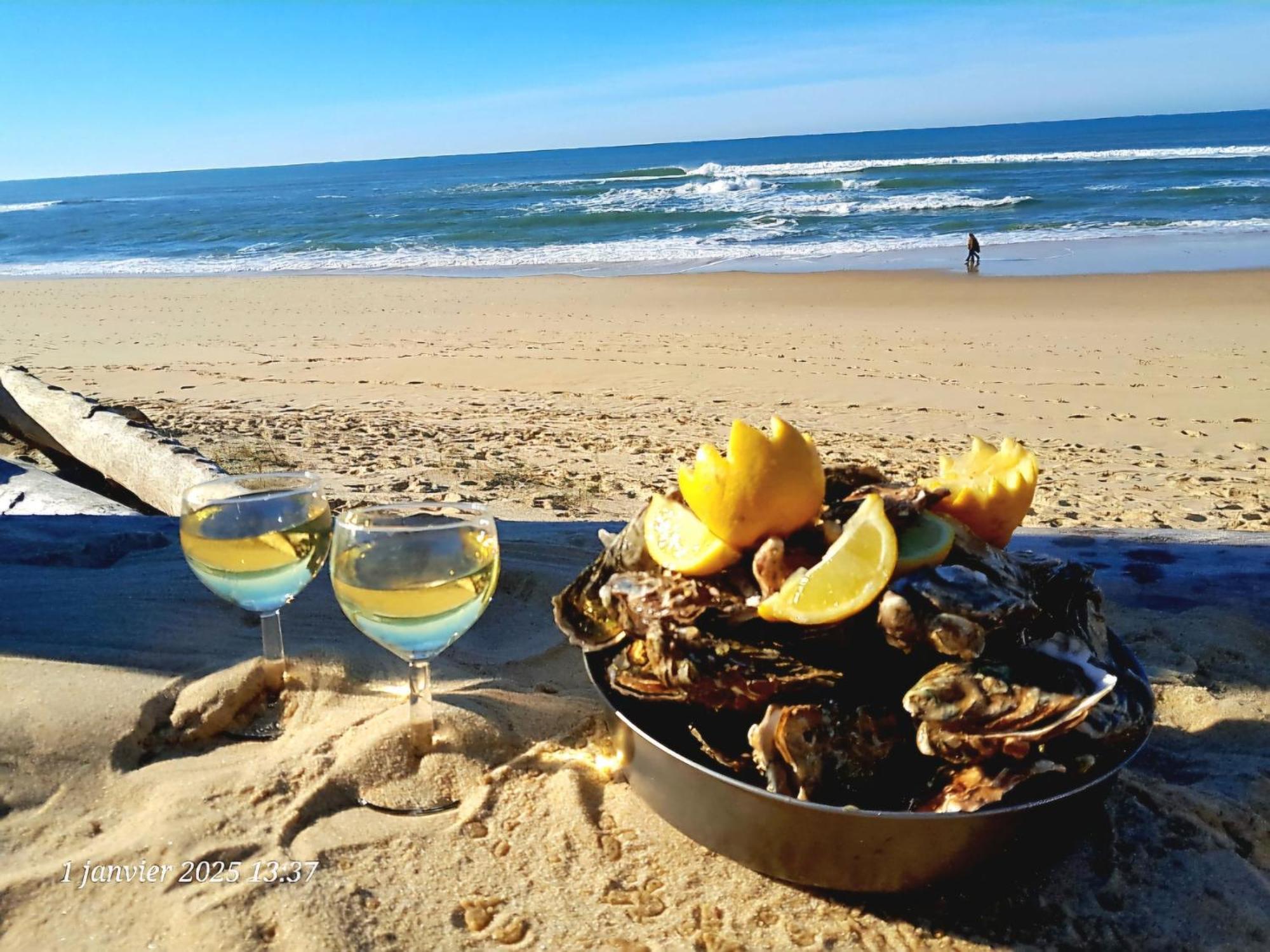 Les Bord'Oceanes Sauna & Spa Villa Marensine Et Villa Oyat Vielle-Saint-Girons Buitenkant foto